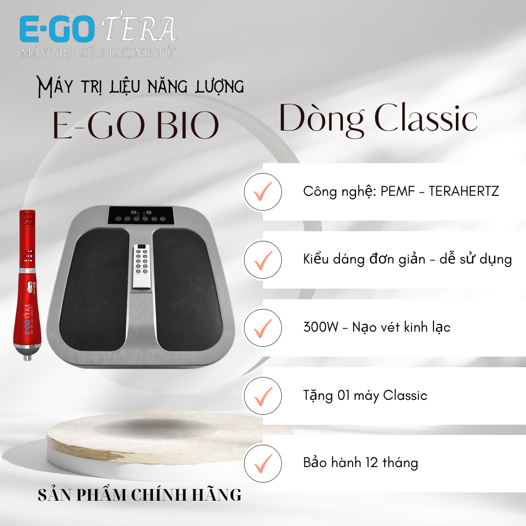 MÁY TRỊ LIỆU NĂNG LƯỢNG E-GO BIO - DÒNG CLASSIC