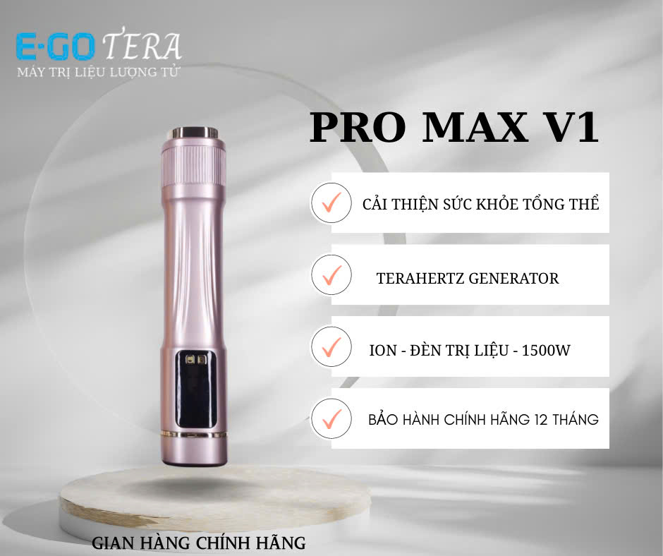 MÁY TRỊ LIỆU LƯỢNG TỬ E-GO TERA - DÒNG PRO MAX V1